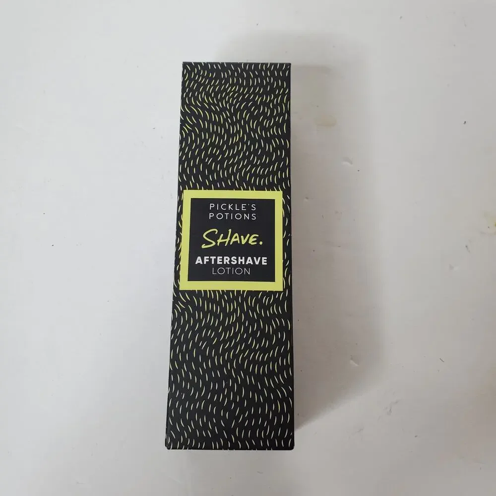NWT Pickle's Potions Shave Aftershave Lotion 2 oz